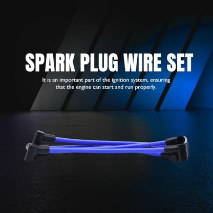 4 Pcs Spark Plug Wire 6" Replace 18-8816-1 ZF478V - style: ZF478V