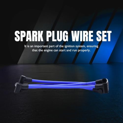 4 Pcs Spark Plug Wire 6" Replace 18-8816-1 ZF478V - style: ZF478V