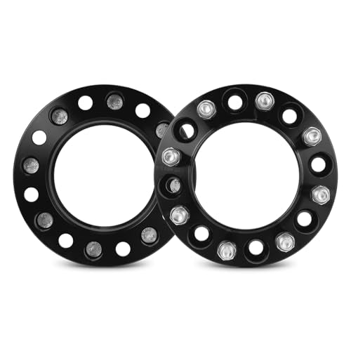 Wheel Spacers 2inch, 8x170mm, CB 125mm Compatible with 2003-2025 F250 F350 Super Duty (with Inner Lip/Hub-Centric)