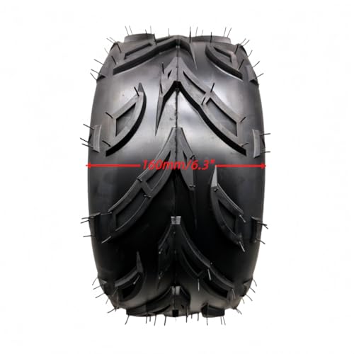 Silver 7" Left Wheel Rim Tire Assembly for TaoTao 50cc 90cc 110cc 125cc ATVs & Go Karts Includes 16x8-7 Tire 70mm Bolt Rim