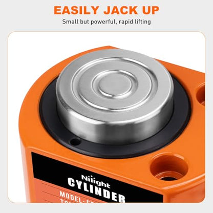 Nilight 20Ton Hydraulic Cylinder Jack Porta Power Ram Single Acting Lifting - size: 20T Jack