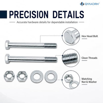 2 Sets 81101 Motor Mount Bolt Kit for Chevy GMC, Grade 8 Hardware