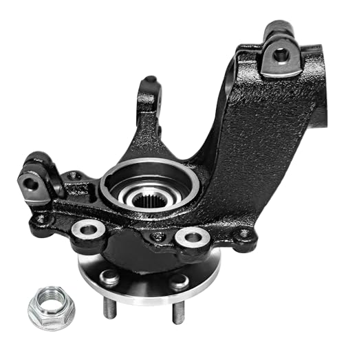 Detroit Axle - Front Steering Knuckles w/Wheel Hub Bearings Lower Control - size: 4CU47866/4PC