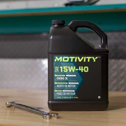 Heavy Duty 15W-40 Engine Oil – Synthetic Blend, API CK-4, Advanced Protection for Diesel Engines, 4 Pack