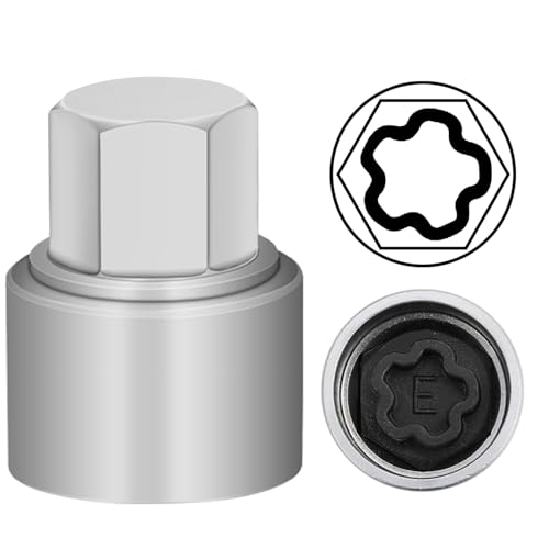 E Wheel Locking Nut Key for Audi, Socket OD 27mm - ID 25mm - size: Socket E