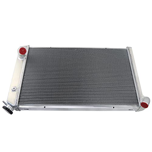Aluminum 4 Rows Core Radiator For 1973-1976 74 75 Chevy Corvette C3 Base Stingray 5.7L 7.4L V8