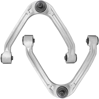 Detroit Axle - Front Upper Aluminum Control Arms w/Ball Joints Inner Tie - size: 4CS48078/4PC
