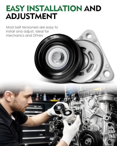 Belt Tensioner Assembly with Pulley for:-Mazda 3 2010-2013 - size: 39074