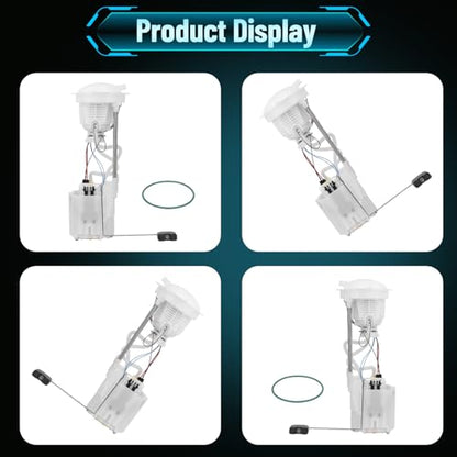 Fuel Pump Assembly E7165M Compatible with 2004-2009 Dodge Ram 1500 3.7L 4.7L 5.7L, for Ram 2500 3500 2005-2009 5.7L, Replaces 5134554AC 5104694AB SP7022M - color: E7165M