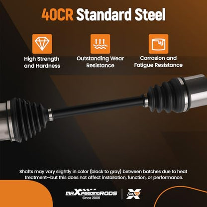 maXpeedingrods Front Left & Right CV Axle Shaft for Nissan Altima 2013-2018 - size: for 66-6431-LR