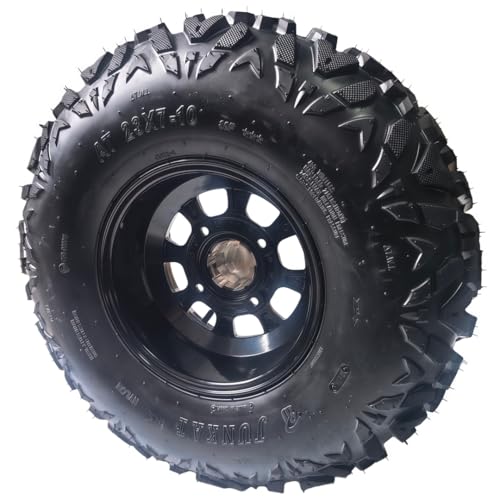 Beeking 23×7-10 Rimmed tire wheel，For 125-250cc ATV Go-Kart Mini Bike ATV.
