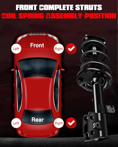 GDSMOMTU Struts & Coil Spring Assembly for Toyota for Corolla 2014-2019