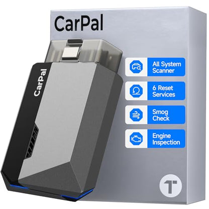 TOPDON Carpal Bluetooth Car Code Reader, All System Scanner, iOS & Android