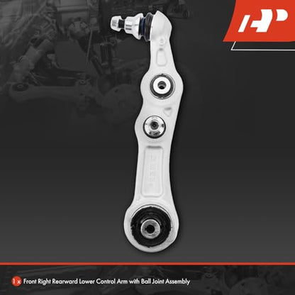 A-Premium Front Right Rearward Lower Control Arm, with Ball Joint & Bushing
