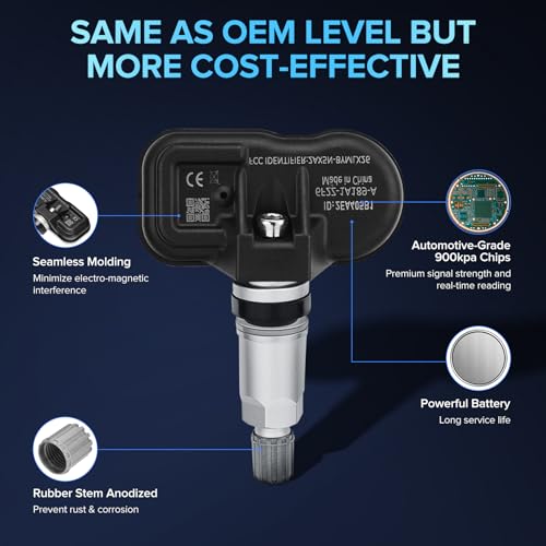BDFHYK 315MHZ TPMS Tire Sensor Compatible with Lincoln Mazda and Mercury Tire Pressure Monitor System Sensor 6F2Z1A189A, 7L1Z1A189A, 1 Peice - style: 6F2Z1A189A