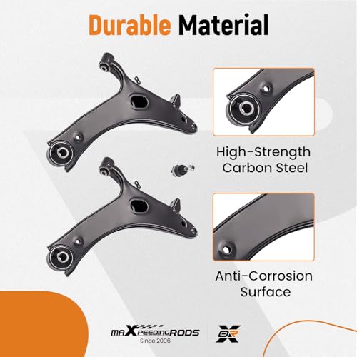 maXpeedingrods 2Pcs Front Lower Control Arms for Subaru Forester 2009-2013 - size: 2Pcs