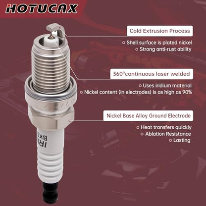 UF546 Ignition Coils & Iridium Spark Plug Set, 6 Pack - size: UF546 & Spark Plugs