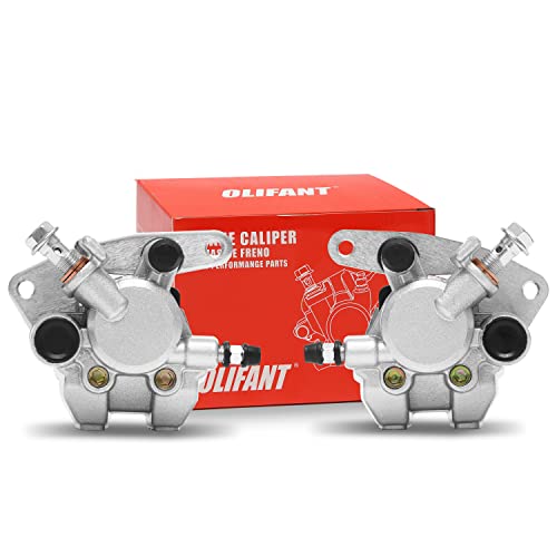 Front Brake Calipers for Honda 400EX 300EX 250X 250EX TRX250EX TRX250X TRX300EX TRX300X TRX400EX TRX400X Sportrax Fourtrax - size: For Honda's model
