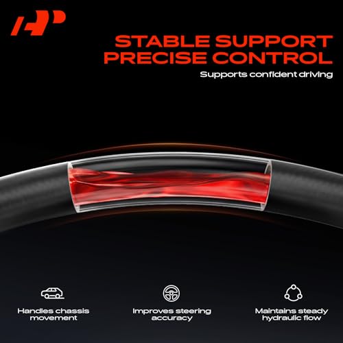 A-Premium Power Steering Return Hose Assembly Compatible with Dodge, Ram