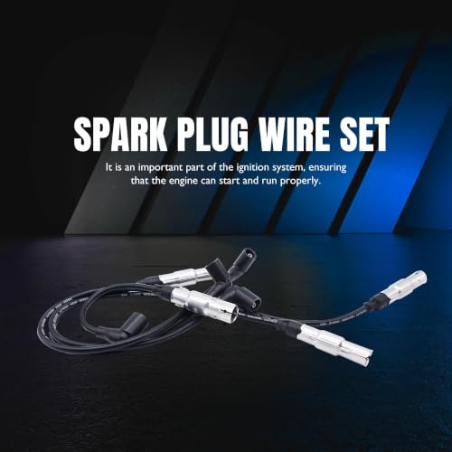 ST-4129 7mm Ignition Spark Plug Wire Set Compatible with Jetta L4 - style: 06A-905-430-AK