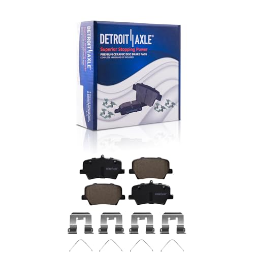 Detroit Axle - Brake Kit for 2019 2020 2021 2022 2023 2024 2025 Volvo XC40 - size: 8PR53631/KIT