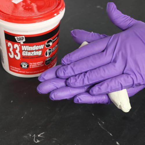 DAP '33' Window Glazing, White, 1 Gal (7079812019) - size: Gallon