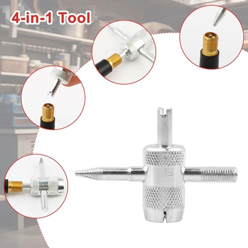 Tire Valve Stem Core Tool Kit for Car Truck ATV Lawn Mower