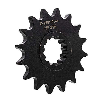 NICHE Drive Sprocket Chain Combo for Yamaha MT-09 FZ09 XSR900 Front 16 Rear 45 Tooth 525HZ Standard 110 Links - size: Standard Chain