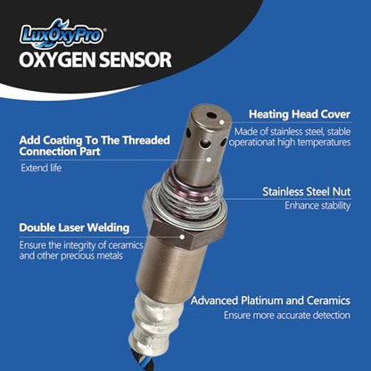 O2 Sensor Upstream and Downstream for Honda Accord DX EX LX 2.4L 2003-2007