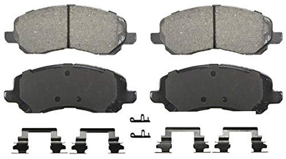 DRiV Wagner Disc Brake Pad Set - ZD866 - Ceramic Brakes for Car - Reduces Noise & Restores Braking Performance - Stainless-Steel Hardware - QS - Ceramic - style: QS - Ceramic
