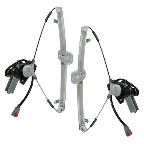 TRQ Front Power Power Window Regulator & Motor Assembly Set - style: WRA50425