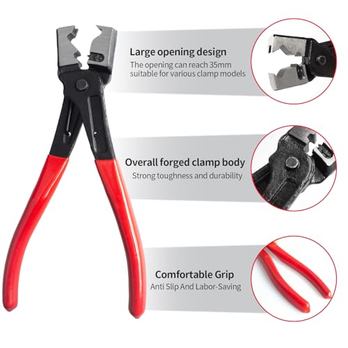 2 Pieces Electrical Disconnect Pliers for Cars, Car Hose Clamp Pliers and Electrical Connector Separator Tool - style: Electrical Disconnect Pliers Set 1