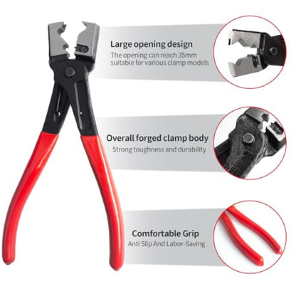 2 Pieces Electrical Disconnect Pliers for Cars, Car Hose Clamp Pliers and Electrical Connector Separator Tool - style: Electrical Disconnect Pliers Set 1