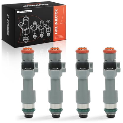 A-Premium Set of 4 Fuel Injectors Compatible with Saab
