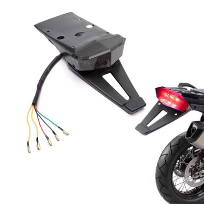 10 LEDs Integrated Motorcycle Tail Light - color: 10 Leds