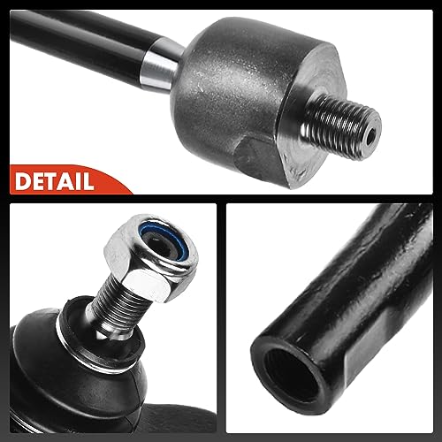 A-Premium Front Inner & Outer Tie Rod End Kit Fix Uneven Tire Wear