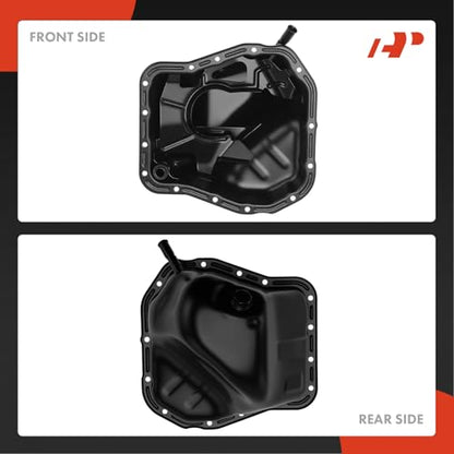 A-Premium Lower 2.5L Engine Oil Pan Sump with Plug, Gasket & Bolts - style: Complete Oil Pan Kit