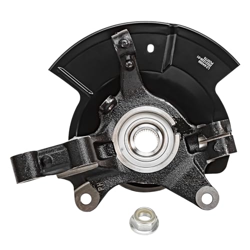 Detroit Axle - Front Steering Knuckles Brake Kit for 2011-2014 Ford Edge - size: 6PRU48714/KIT