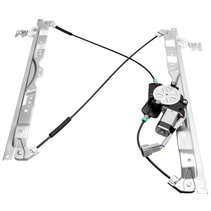 NPAUTO Front Left Driver Side Power Window Regulator with Motor Replacement for 04-15 Nissan Titan, Nissan Armada, Infiniti QX56, 2004 2005 2006 2007 2008 2009 2010 2011 2012 2013 2014 2015, 748-524 - style: Front Driver Side