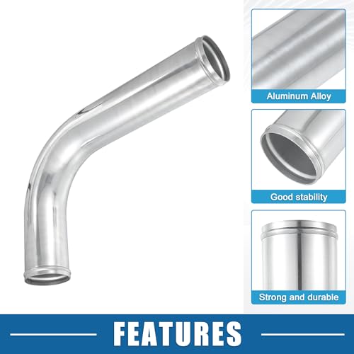 90 Degree L Bend Elbow Intercooler Pipe 2.75in OD 70mm - size: 70MM/2.75INCH OD