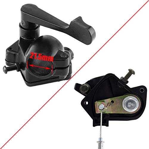 7/8'' 22mm Thumb Throttle Cable Accelerator Control Assembly for Chinese 50cc 70cc 90cc 110cc 125cc 250cc ATV Quad Go Kart Kazuma TaoTao