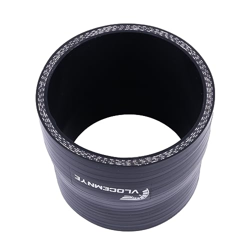 Silicone Reinforced Turbo/Intercooler/Intake Piping Coupler Industrial Hydraulic Hoses 4-Ply(5.4mm) (ID 3"-3.15" inch(76mm-80mm)) - style: ID 3"-3.15" inch(76mm-80mm)