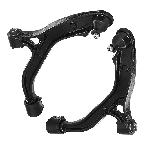 Front Lower Control Arms with Ball Joints Left Right Side Replacement for 2001 2002 2003 2004 2005 2006 2007 Chrysler Town & Country Dodge Grand Caravan Voyager - 2 pcs Set