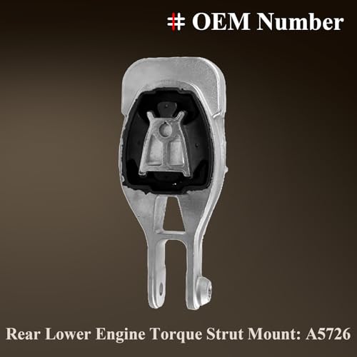 Engine Motor Trans Mount Kit for Chevrolet Trax 2013 2014 2015 2016 L4 1.8L - size: 2013-2016 Trax L4-1.8L