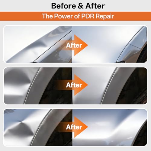 Paintless Dent Repair Kit for Car, PDR Paintless Dent Removal Tools