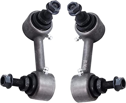Detroit Axle - Rear Upper Control Arms Sway Bar End Links Suspension Kit - size: 4CS48173/4PC