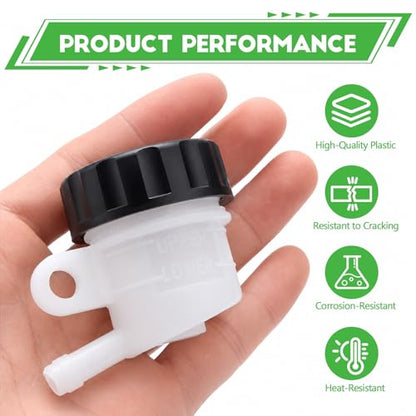 Mikako Brake Fluid Reservoir, Motorcycle Rear Master Cylinder Clutch Tank
