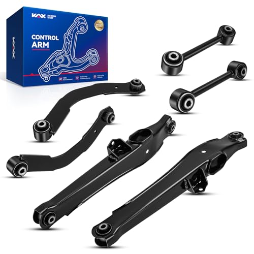 KAX 6pcs Rear Control Arms Kit for Jeep Patriot Compass 2007-2015 - size: Jeep Patriot 2007-2015