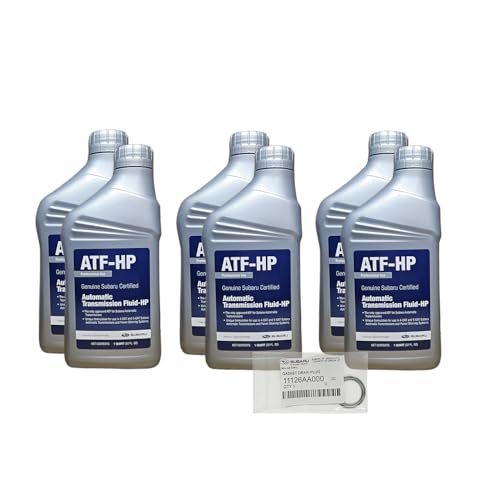Subaru Automatic Transmission Fluid (ATF) Pack of 6 - SOA427V1500 - Genuine OEM