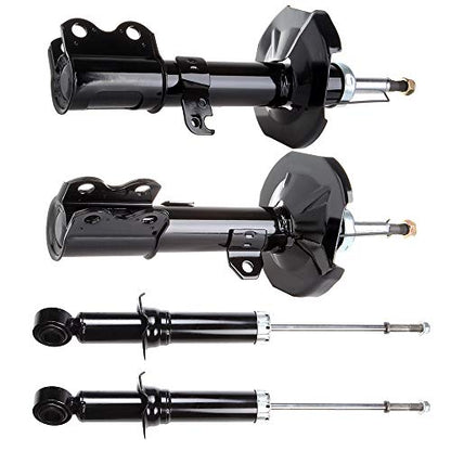 Shocks Absorbers, KFKGF Front & Rear Shocks and Struts for Toyota Corolla 2003-2008 Replace OE 334450 72114 334451 72115 344612 71373